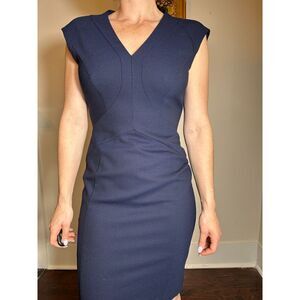 Reiss Business Casual Navy Dress Size 6